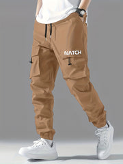 Men's Casual Cargo Pants with Flap Pocket