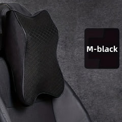 Car Memory Foam Neck Pillow Comfortable Car Seat Back Pillow All Seasons Headres