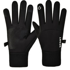 Winter Men Biker Gloves Touch Screen Waterproof Non slip