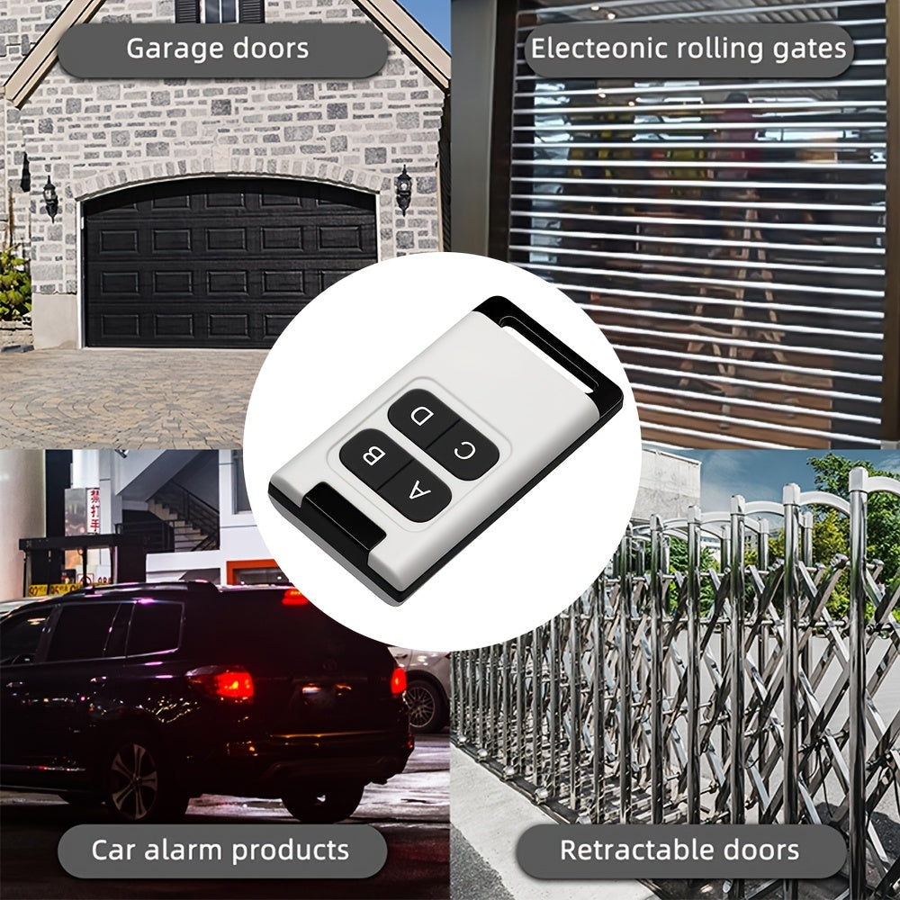 433MHz Remote Duplicator Garage Door 4 Buttons Copy Cloning
