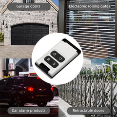433MHz Remote Duplicator Garage Door 4 Buttons Copy Cloning