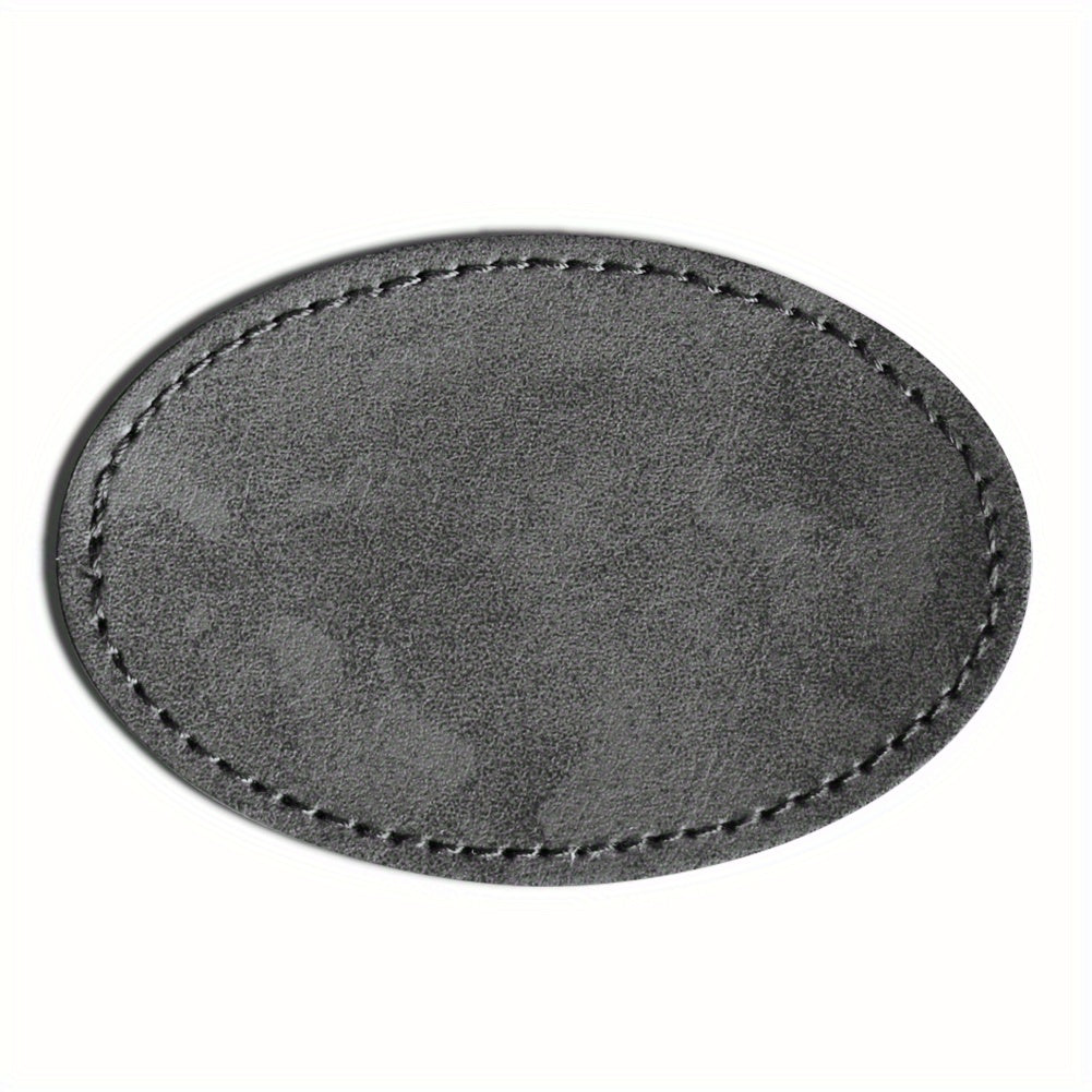 60pcs Adhesive Leather Patches Trucker Hat Iron On DIY Crafts Clothing Jacket