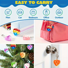 Bulk Sensory Fidget Keychains 90pcs for Kids Party Favors