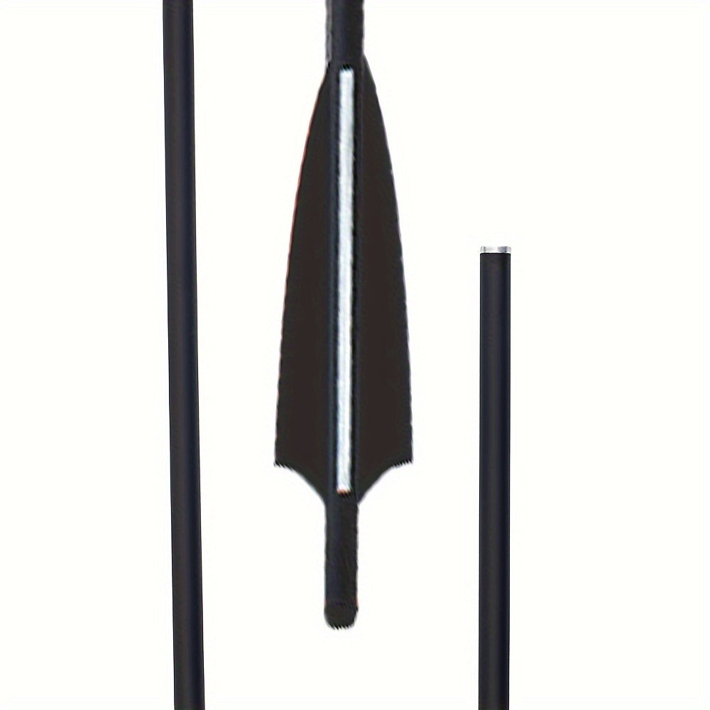 12pcs 18 inch Carbon Fiber Shield Feather Bowfishing Accessory