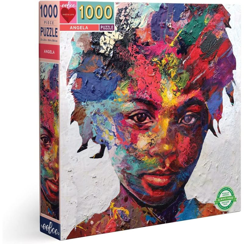 EeBoo 1000pcs Jigsaw Puzzle Collection Multicolored
