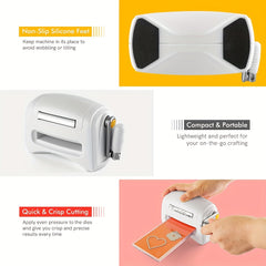 Mini Craft Buddy Die Cutting Embossing Machine for DIY Scrapbooking
