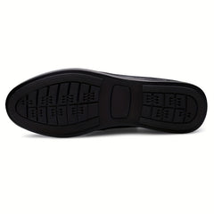 Men's Adjustable Strap Slip On Loafers, Outdoor Walking Shoes