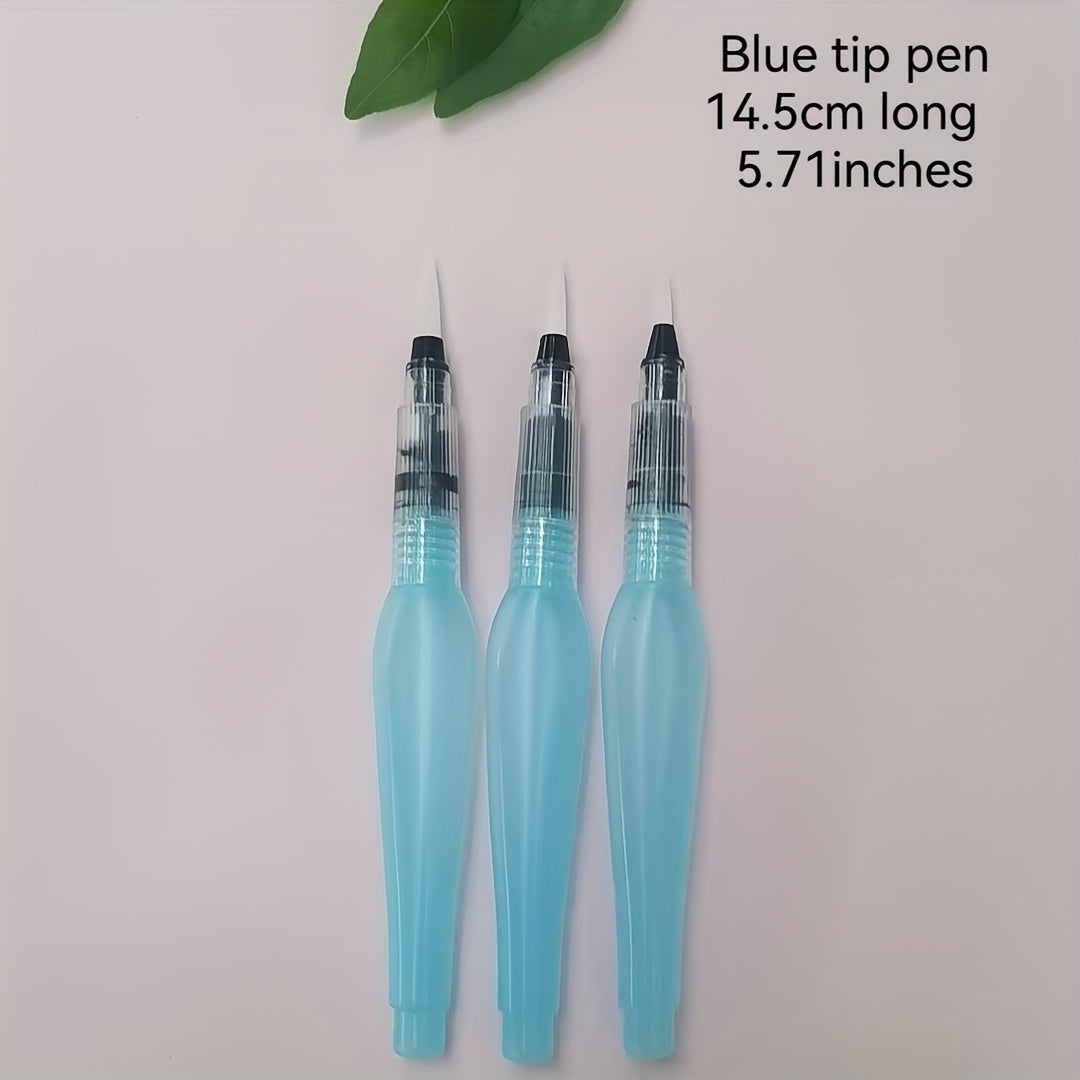 Set of 12 Watercolour Water Soluble Brushes