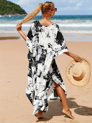  Tie Dye Cover Up Dress