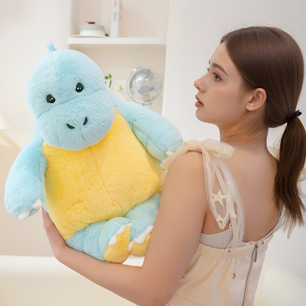 Large Candy Colored Dinosaur Plush Toy Doll