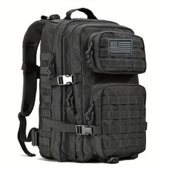 Large Outdoor Backpack with Molle System for Hiking, Trekking, Bug Out