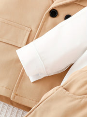 Baby Boys Gentleman Suit Jacket & Set
