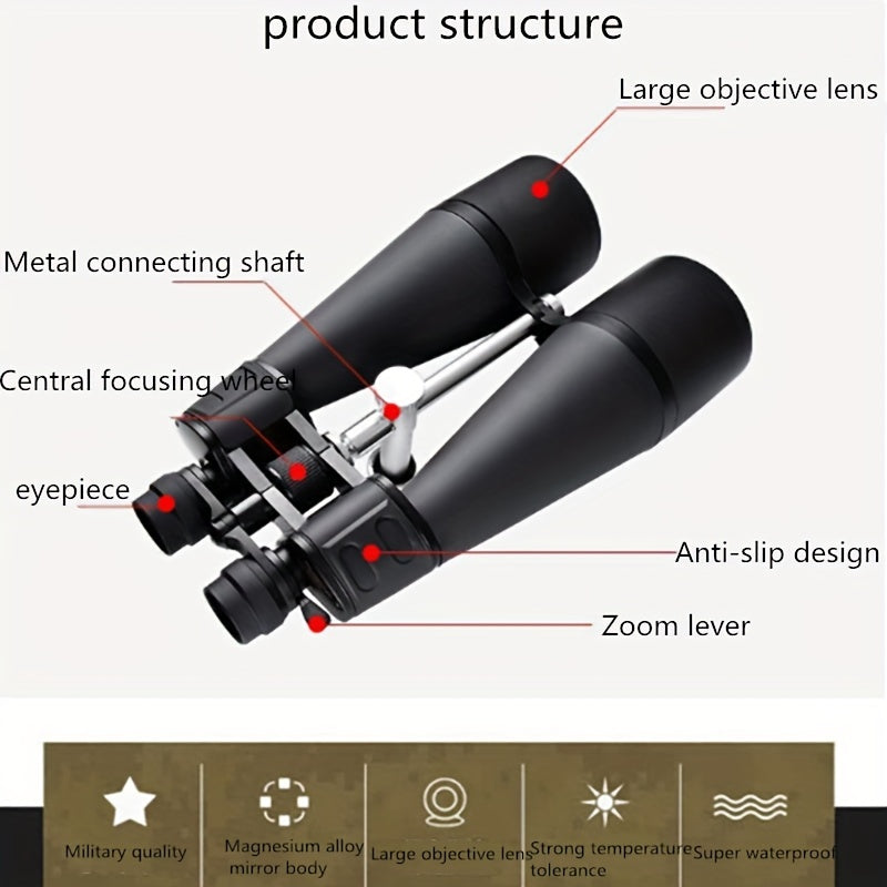 High Definition Binoculars Telescope for Outdoor Mountaineering