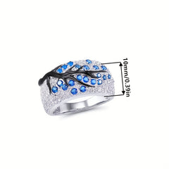 Tree Of Life Zircon Ring For Women & Girls