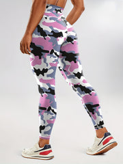 Camouflage High Waist Butt Lifting Leggings
