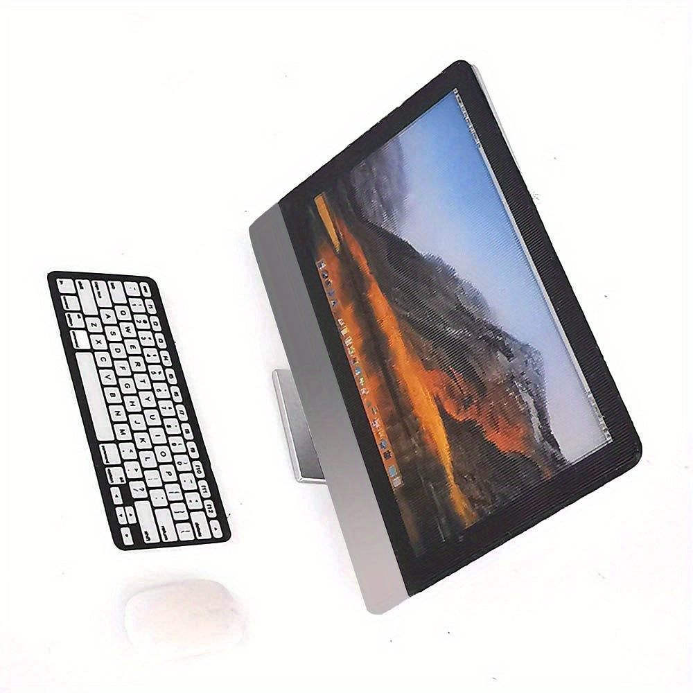 Mini Desktop LCD Computer Mouse and Keyboard Set