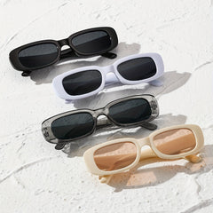 Y2K Square Sunglasses Retro 90s UV400 Sun Shades Glasses