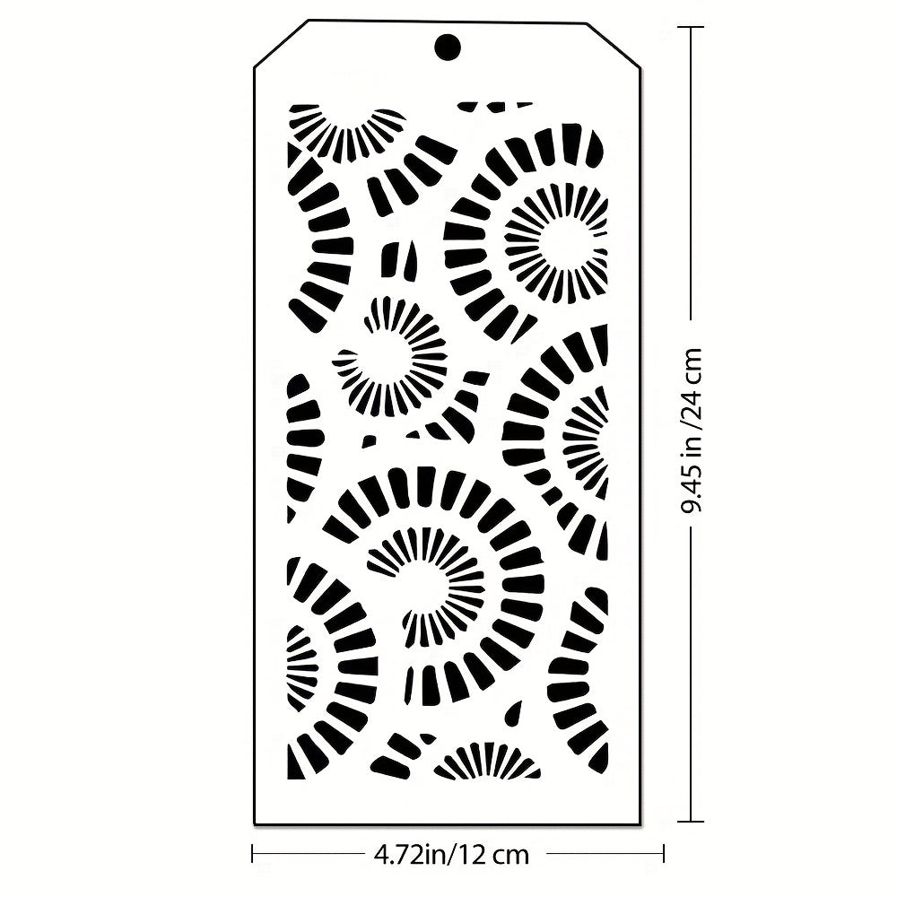 12 24 Cm Seamless Stencil for Scrapbooking Painting Album Paper Card Making Craf