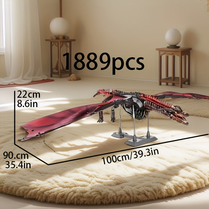 Dragon Building Block Set - Advanced Animal Theme Home Decoration