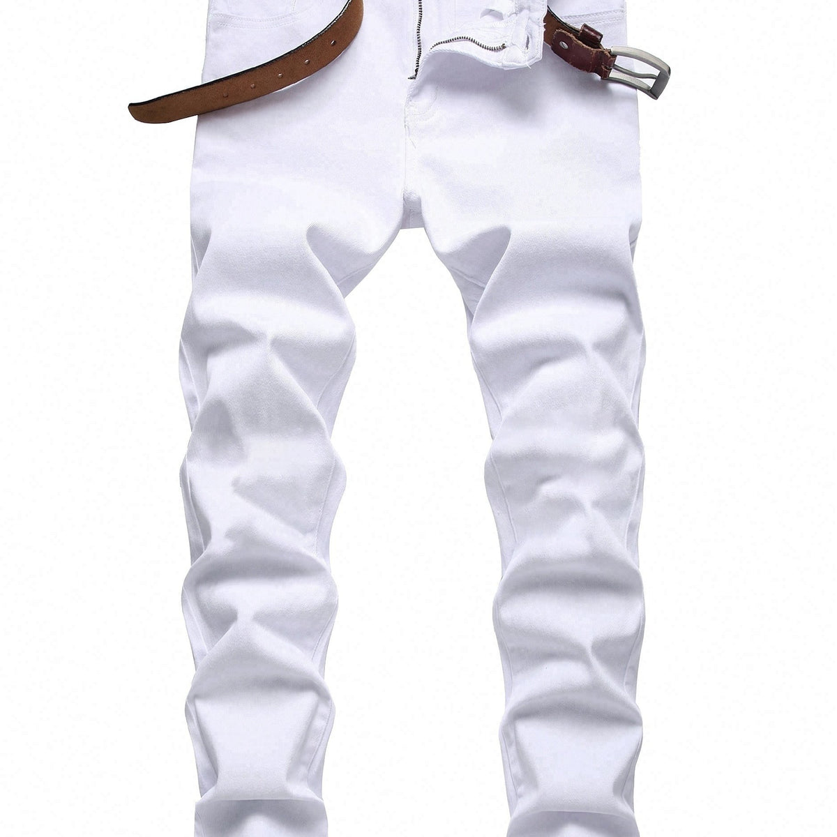 Men's Casual Straight Leg Cotton Jeans