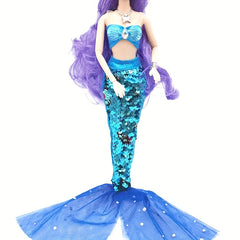 Mermaid Tail Dress up Suit Polyester DIY Toy Kit