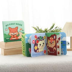 3D Animal Recognition Quiet Book with Fox Illustration