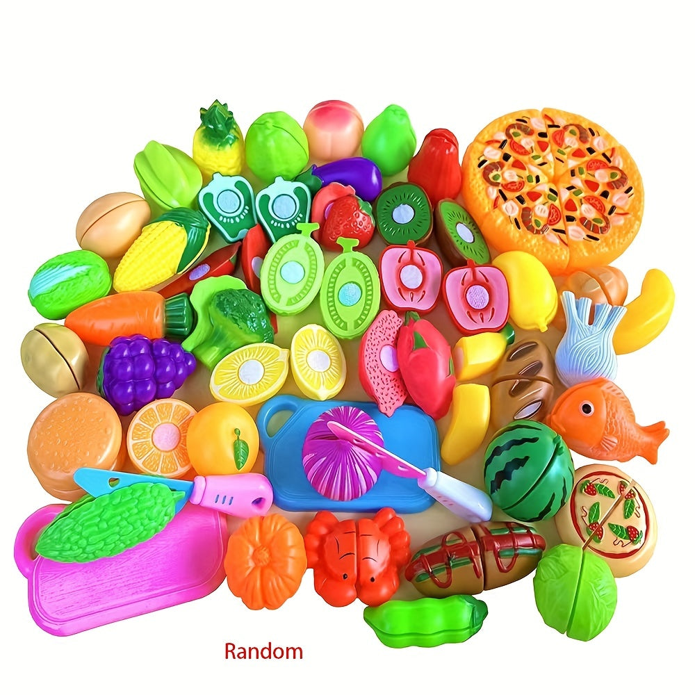 Fruit Cutting Chopping Toy Set for Kids