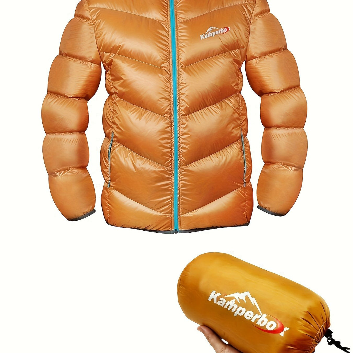Kamperbox Nylon Men's Padded Jacket Winter Windbreaker Coat