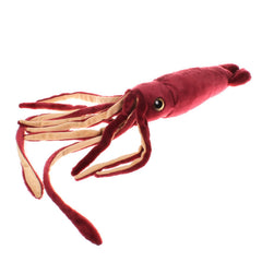 Deep Sea Squid Plush Toy with Soft Tentacles & Expressive Eyes
