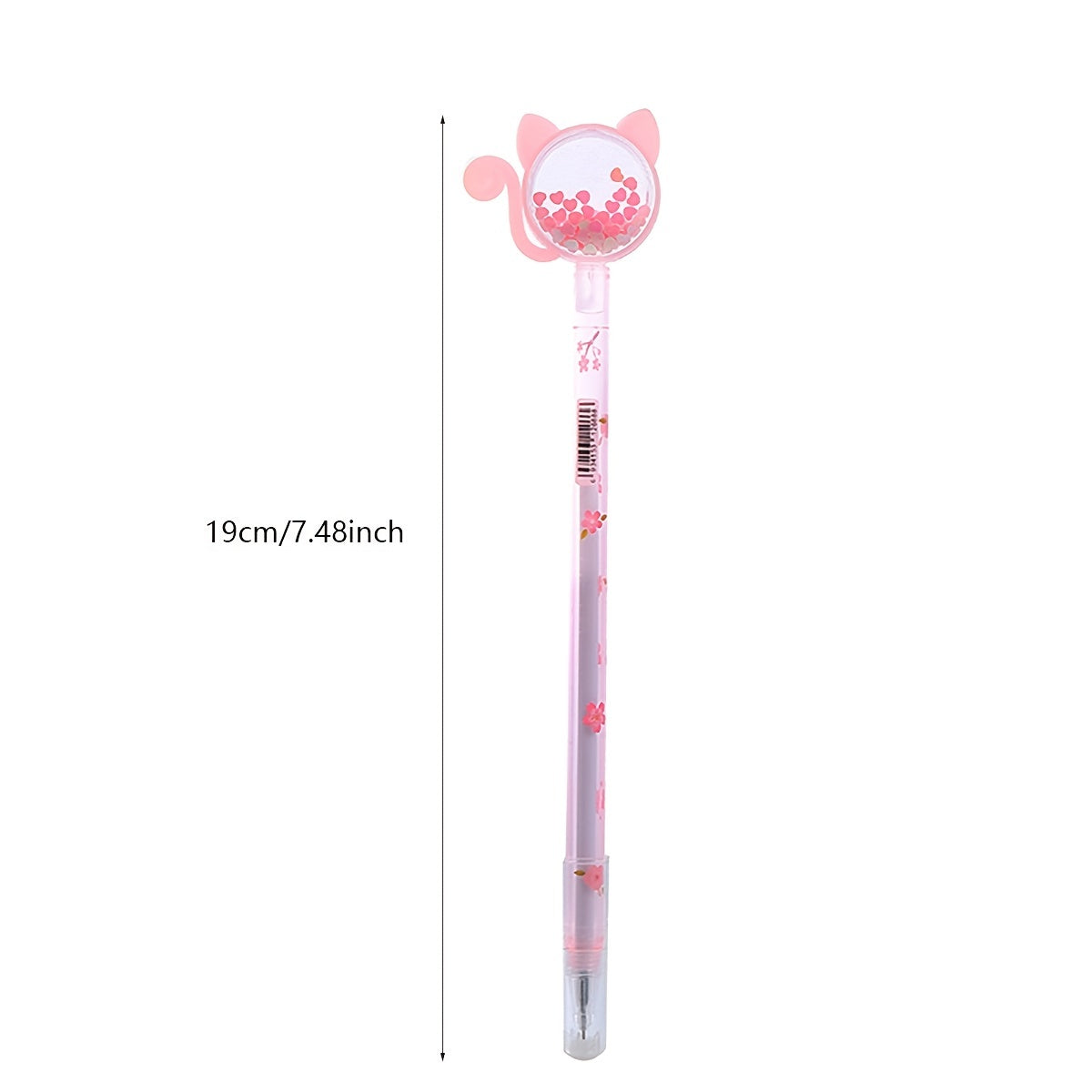 4pcs Cat Gel Pens for Students Sequin Kittens & 0 5 Water-based Signature Pens