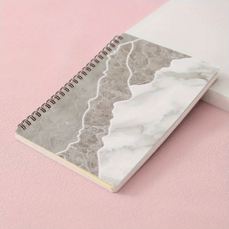 A5 Marble Page Texture Notebook 80 Sheets
