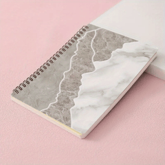 A5 Marble Page Texture Notebook 80 Sheets