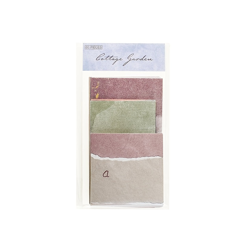 360pcs Vintage Scrapbook Paper Journaling Supplies Kit