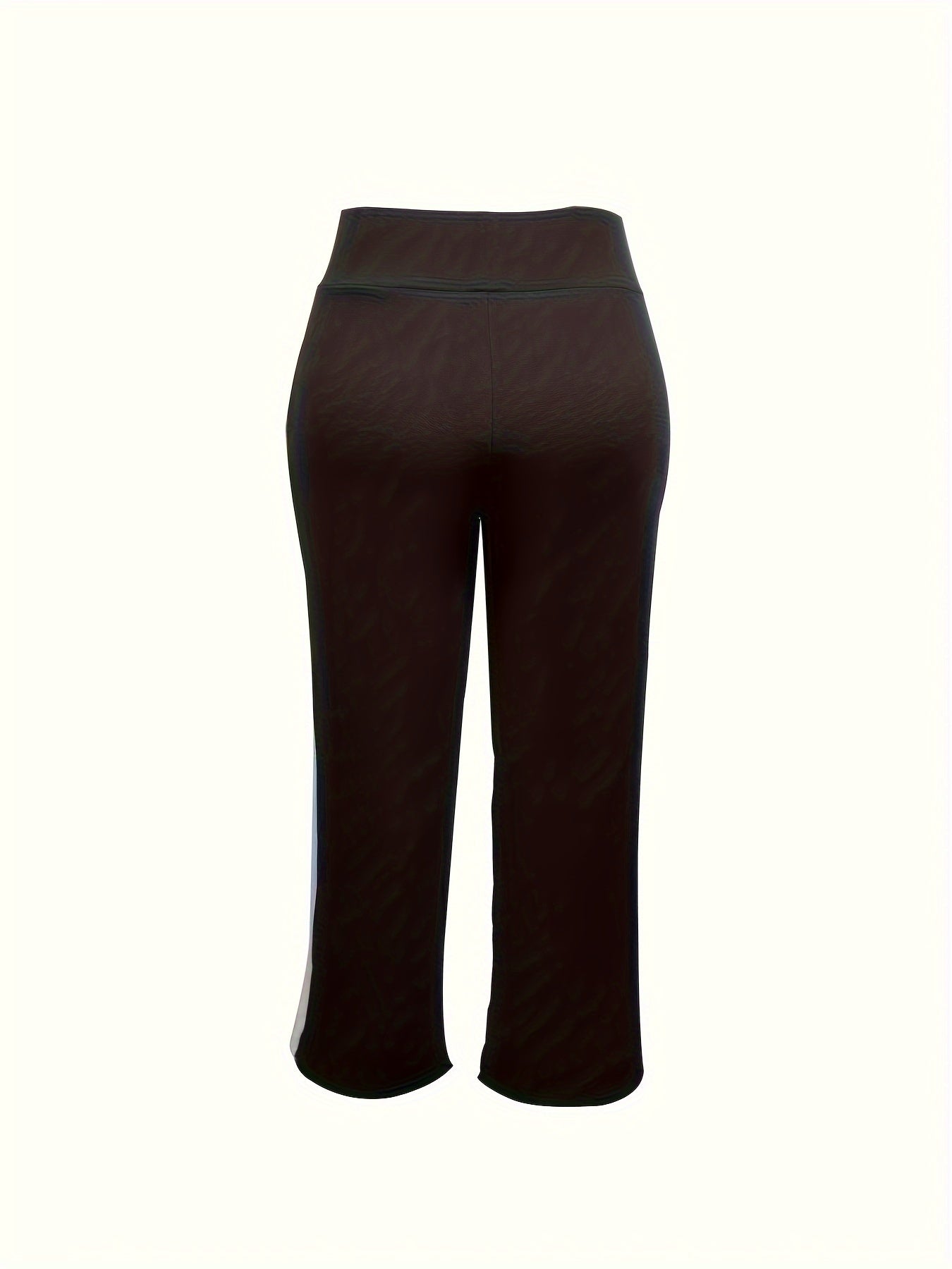  Colorblock High Rise Wide Leg Trousers