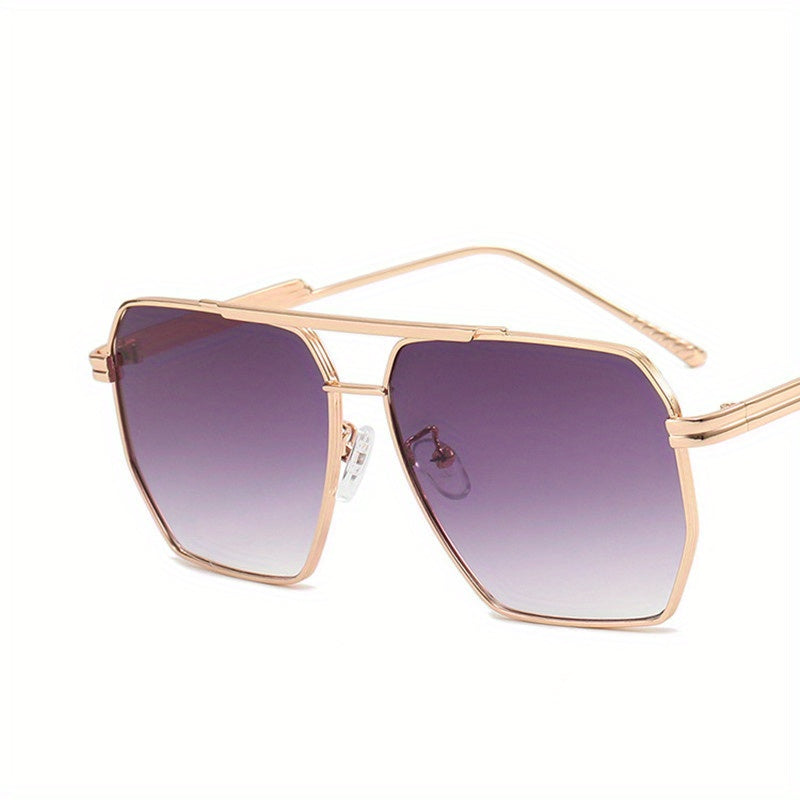 Aviator Sunglasses Polarized UV400 Metal Frame Minimalist Style