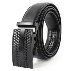 Men's PU Leather Slide Ratchet Belt