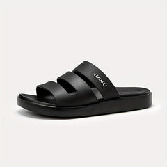 Men's Open Toe Platform Strap Sandals Anti skid Slip On Sandals