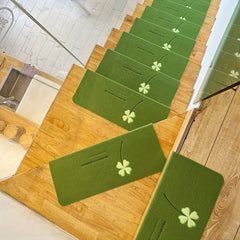 Luminous Stair Treads Rugs Non Slip Indoor Carpets for Wooden Steps