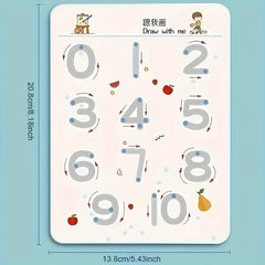 Magic Copybook Set for Kids 3-8, Improve Writing Skills, Erasable Pen