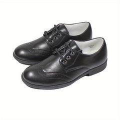 Boys Wing Tip Brogue Oxford Shoes Dress Shoes Durable Non Slip Formal Shoes