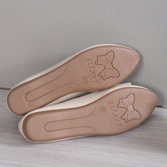 Rhinestone Decor Flat Loafers Slip On Soft Sole Shoes