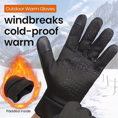 Warm Windproof Waterproof Gloves Touch Screen Outdoor