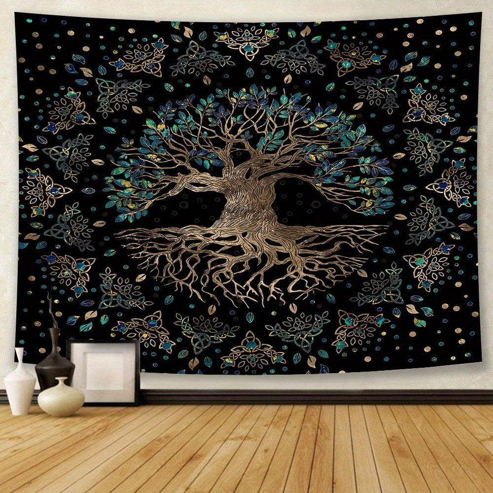 Bohemian Tree Of Life Tapestry Wall Hanging Cloth
