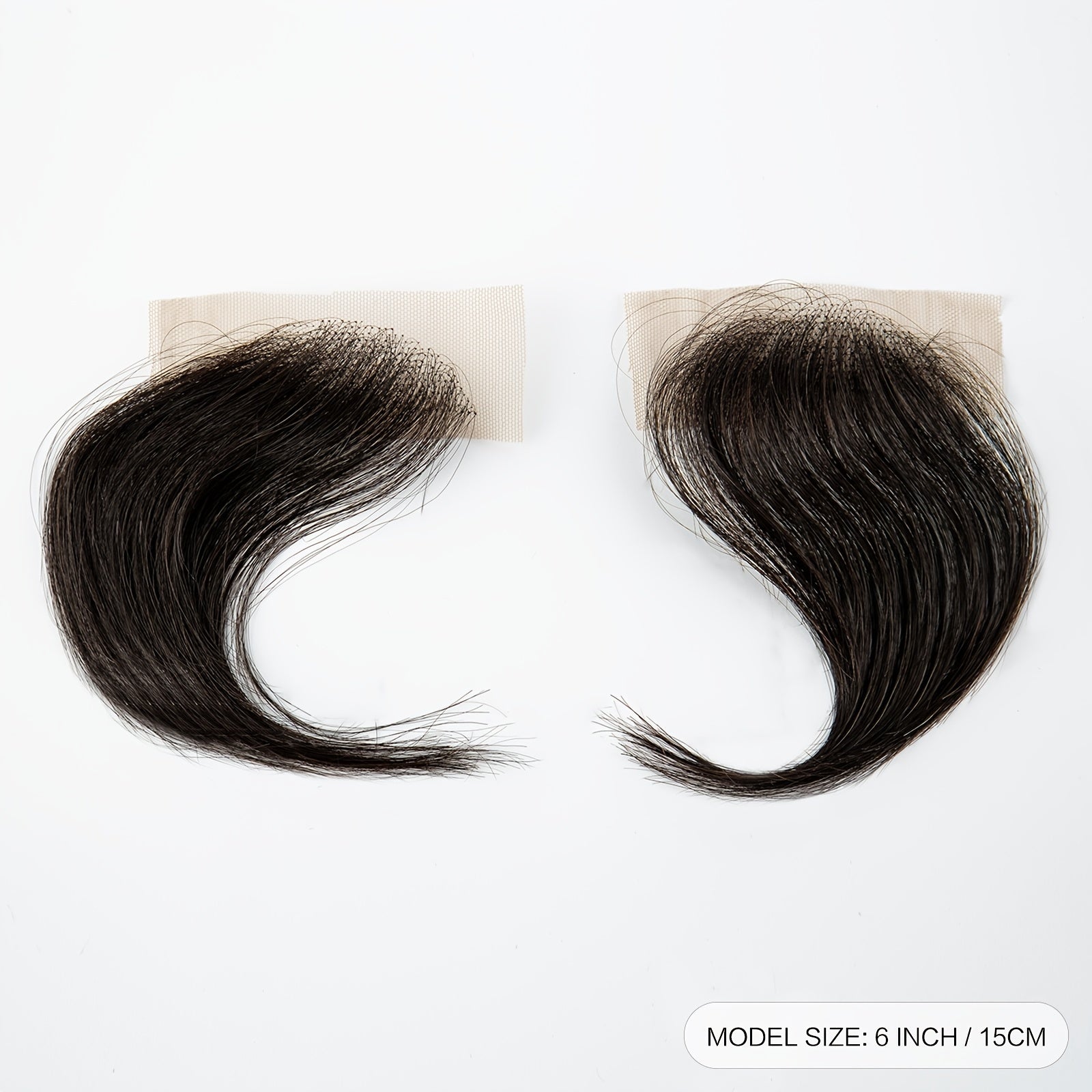 Fluffy Hair Daily Use Natural Looking Invisible Hairline Human Hair Baby Hair