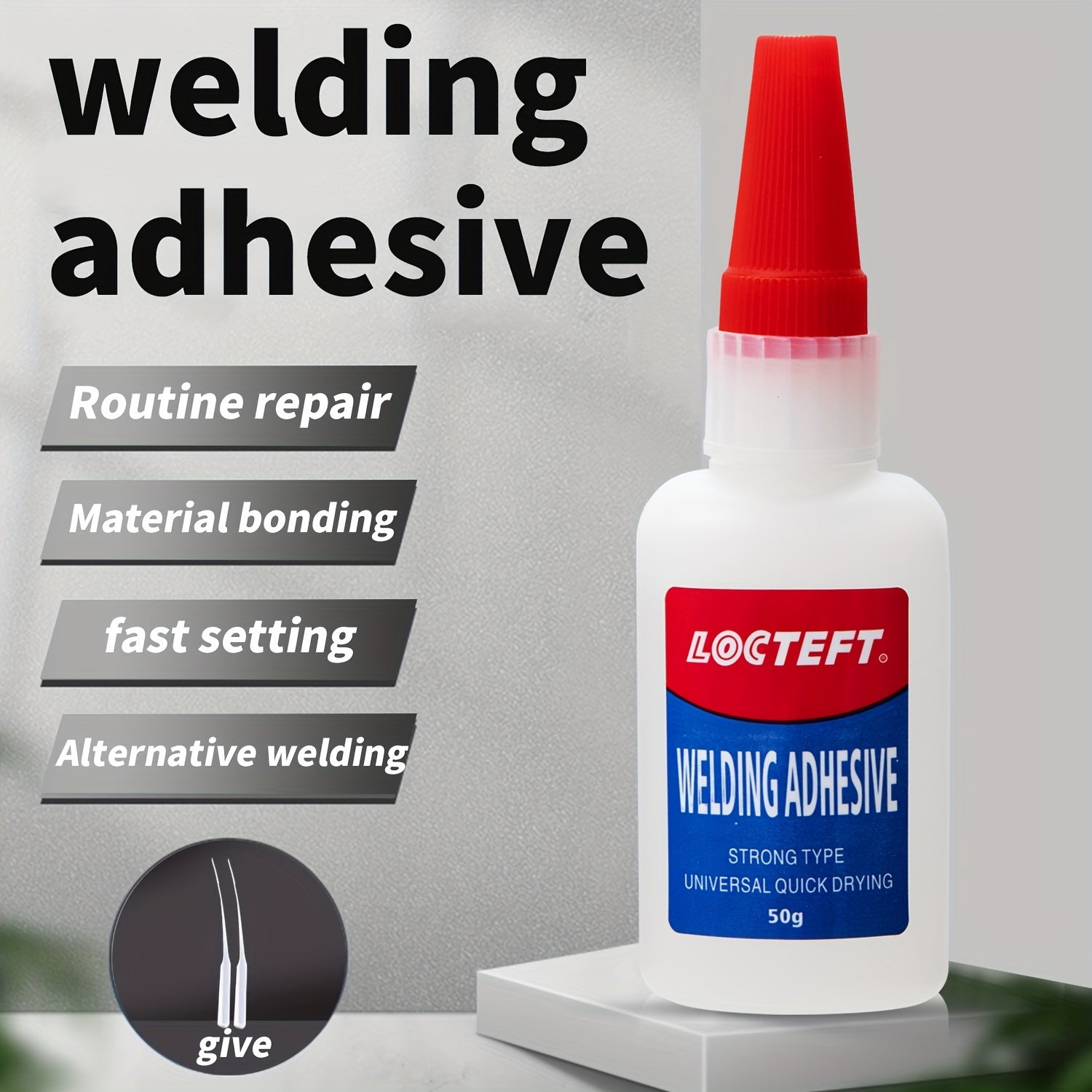 50g Welding Glue Universal Shoe Repair Tire Repair Glue Stronger Than Welding
