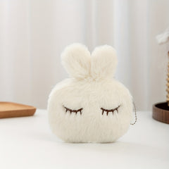 Plush Chicken Rabbit Coin Purse Small Storage Bag