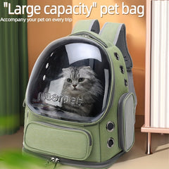 Portable Pet Carrier Backpack for Cats and Dogs