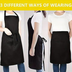 Professional Chef Apron for Men and Women with Pockets