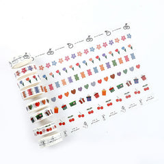 1pc Cartoon Pattern Tape - Random Design