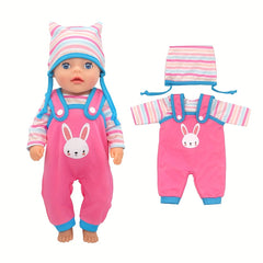 Onesie Outfit Set for 12-15 Inch Reborn Dolls & 30 Cm Dolls